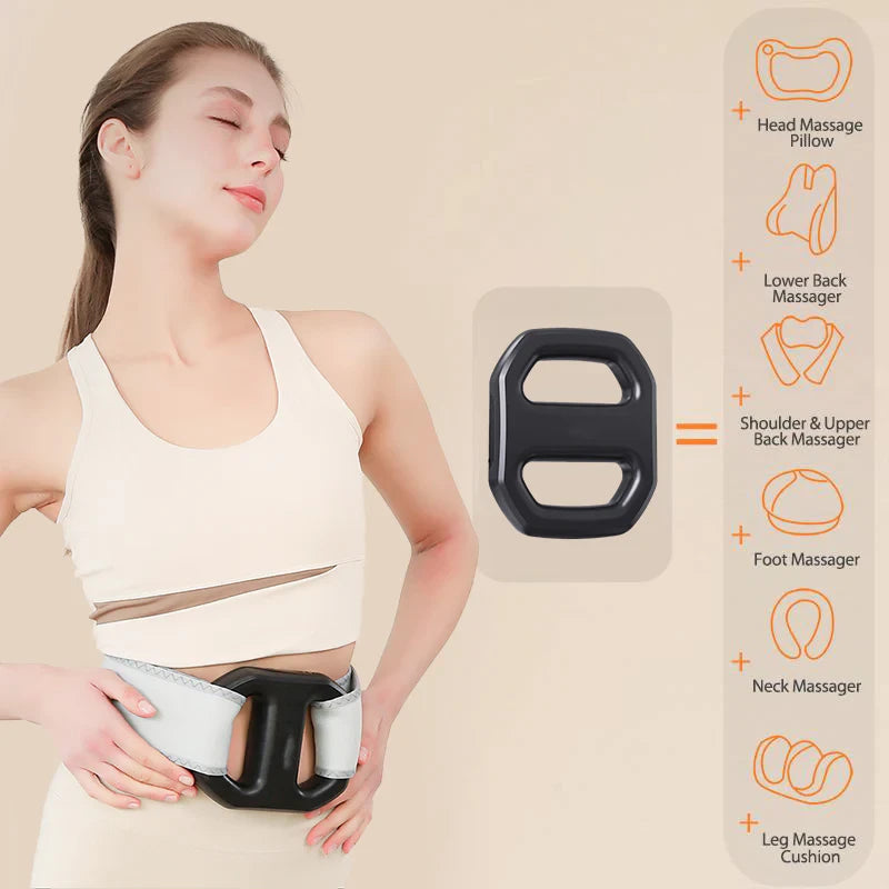 2026 New Fascia Ring R10 Mini Muscle Recovery Fascia Device upgraded adjustable strap fits Up to 55in waist