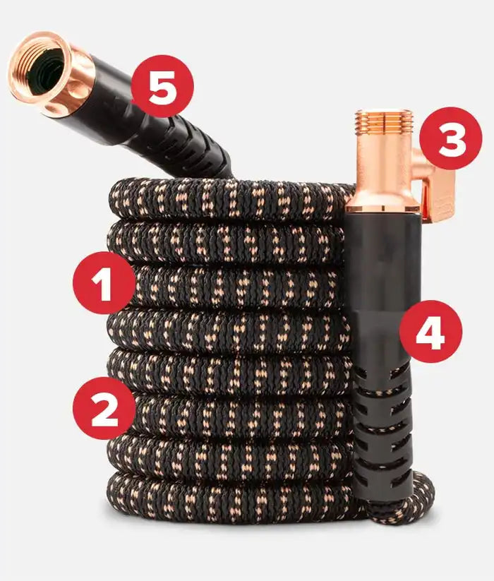 Copper water pipes
